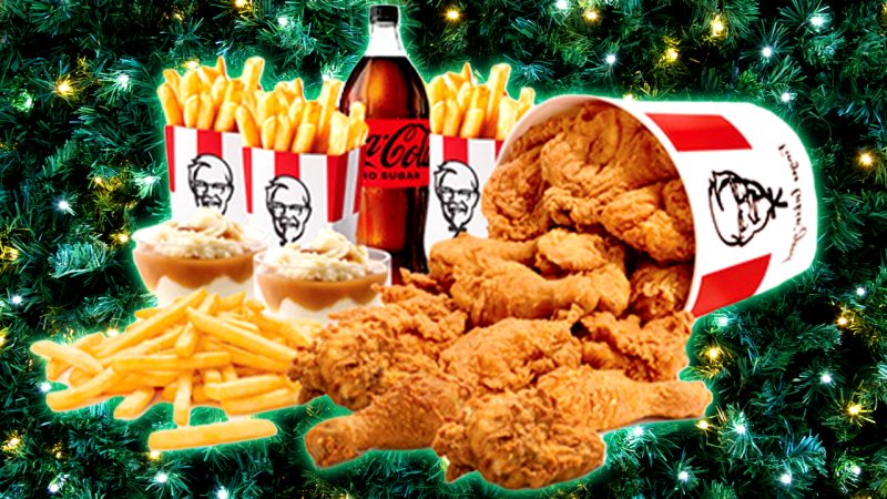 KFC will be open on Xmas day if you're wanting a fried fix between your mum's cooking