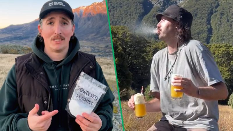 Here's how two Kiwi lads are making a powdered alcohol to take on your next camping mish
