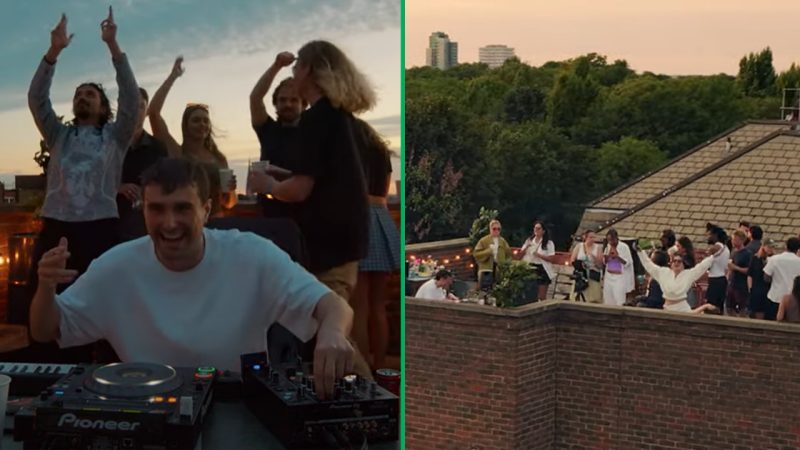 'Incredible vibe': Fred Again teases new album at a rooftop party filled with his best mates